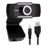 Aoni Cámara Webcam Para Pc Hd. Con Microfono. Zoom, Skype 