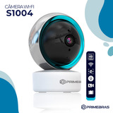 Câmera Wifi Segurança Inteligente Comp Alexa Google Full Hd 360 Primebras 1004 Cor Branco