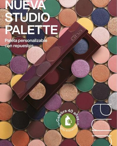 Repuesto Sombra Studio Palette Varios Tonos Natura Una