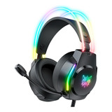 Headset Gamer Profissional Onikuma X26 Rgb Preto