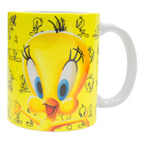 Taza De Ceramica, Piolin, Nueva, 11oz, Diseños A Elegir