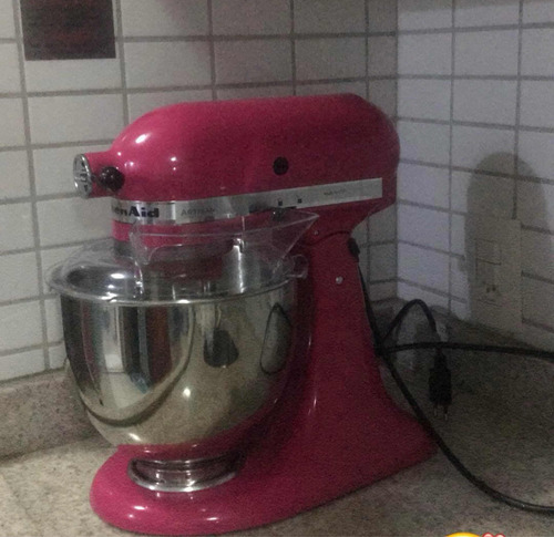 Kitchenaid Batedeira Artisan Cranberry 127v