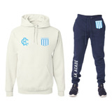 Conjunto Buzo+jogging-futbol-racing De Avellaneda 