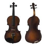 Cecilio Cvnea Ebano Violin Madera Maciza, Acabado Envejeci