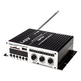 Amplificador Digital Estéreo Con Usb/sd/dvd/cd/fm/mp3, Gris