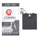 Colorante Caballito Teñir Telas Ropa Gris Oxford (100pz)