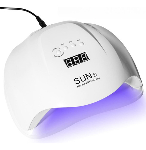 Cabine Sun X Digital 54w Secagem Unhas De Gel Promoção