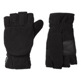 Isotoner Mujer Smart Dri Woven Sport Flip Top Guantes - (neg