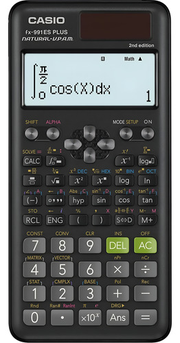 Calculadora Científica Casio Fx-991es Plus-2w4dt Preto