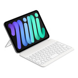 Funda Con Teclado Marca Hou / Para iPad Mini 6 8.3 / White