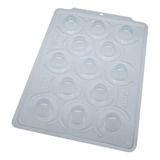 Forma Silicone 3 Partes Trufa Bombom 20g (3500 - 40) Bwb