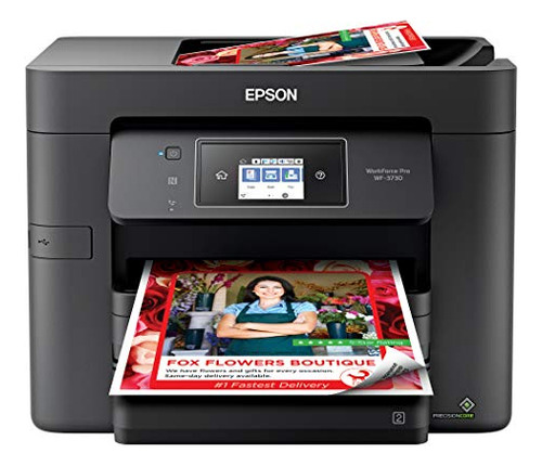 Epson Workforce Pro Wf3730 Impresora Multifunción De Inyecci