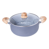 Cacerola Olla Hudson 24cm Granito Ceramica Antiadherente 