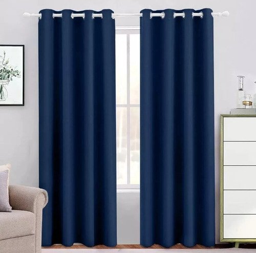 Cortinas Blackout 132x213 Cm Para Ventana Decoracion, 2pzs