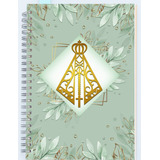 Caderno/planner Devocional Católico - Com Seu Nome Na Capa