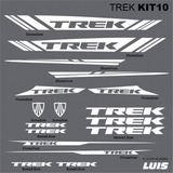 Trek Kit10 Sticker Calcomania Para Cuadro De Bicicleta Bici
