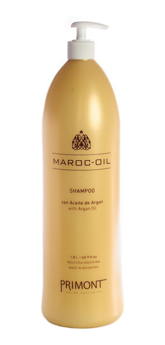 Primont Maroc Oil Shampoo Aceite De Argan Pelo Seco 1800ml