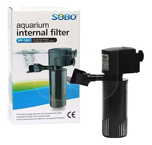 Filtro Sobo Wp-3001 Acuarios 150-250 Litros Peces/tortugas