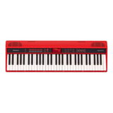 Teclado Musical Roland Go:keys Go-61k 61 Teclas Rojo