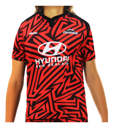 Camiseta Rugby Imago Crusaders 2023 Niño