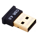 Adaptador Usb Bluetooth Csr 4.0 Dongle Plug&play Usb