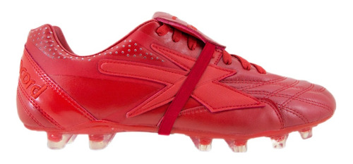 Zapato Futbol Concord Mod S171xr  Blanco-rojo Piel 