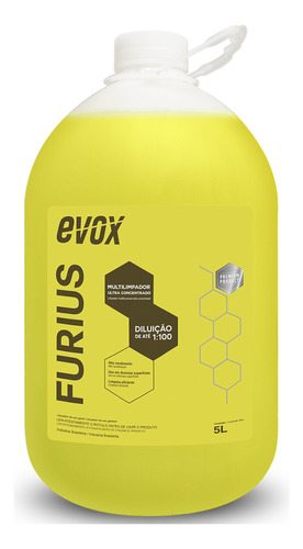 Multilimpador Furius 5l Evox