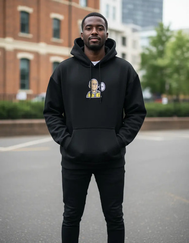 Sudadera Saitama One Punch Man Anime Minimalista