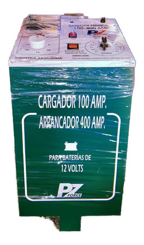 Cargador Arrancador De Bateria 100amp/400amp 12volts Pz