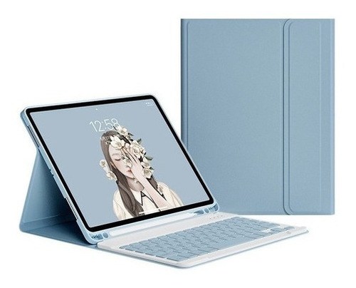 Funda Con Teclado Para iPad De 10,2 Pulgadas De 7ª, 8ª Y 9ª