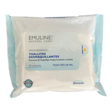 Toallitas Desmaquillante Emuline 25 Un C/u  Pack De 3 Bolsas