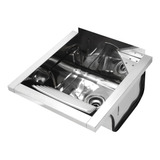 Docol Inox 017047ch Tanque Reto De Parede Inox 23 Litros 44x48x26cm Alto Brilho 