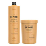 Trivitt Shamp Pós Química 1l + Másc Hidratação Intensiva 1k