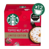 Dolce Gusto Toffee Nut Latte Starbucks 12 Cápsulas 6 Tazas