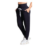 Pantalón Sudadera Para Mujer Negro Mp