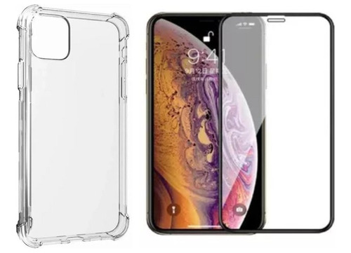 Capa Anti Impacto Compatível iPhone 11 6.1 + Película 3d 9d