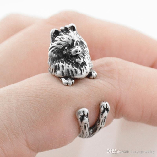 Anillos Ajustables En Forma De Animales Para Mujer Vintage