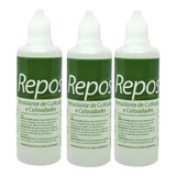 Repos - Kit 3 Amaciantes De Cutículas E Calosidades - 120 Ml