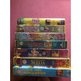 Lote 7 Fitas Vhs Disney Cor Verde!