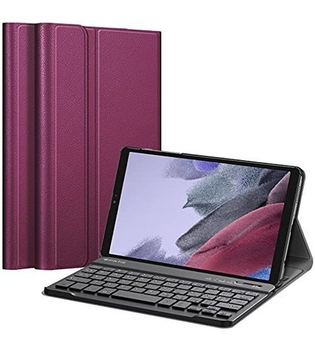 Funda + Teclado Para Samsung Tab A7 Lite 8.7 Fintie Violeta