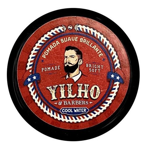 Cera / Pomada Suave Brillante Barba - Bigote Yilho 100g