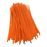 Cubre Rayos Motos Universal Flexibles Naranja En Xero Racing