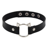 Collar Piel Sintetica Rock Punk Gotico 141