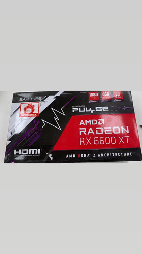 Placa De Video Radeon Rx 6600xt Saphire Series 6000 8gb 
