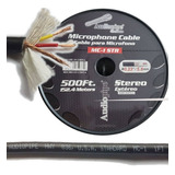 30 M Cable Microfono 6mm Diametro Estereo Audiopipe Mc1