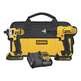 Dewalt Juego Taladro Y Destornillador Dck240c2 Con Bolsa