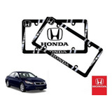 Par Porta Placas Honda Accord Sedan 2.4 2008 A 2012 Original