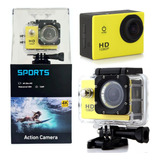 Cámara Deportiva Sumergible 30metros Sport Cam Hd 1080p 12mp