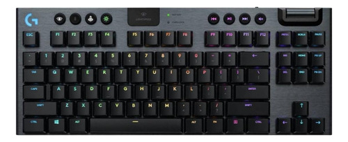 Teclado Gamer Logitech G915 Wireless Tkl Rgb Carbon