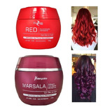 Creme Matizador Marsala E Vermelho 500g Mairibel